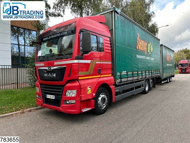 MAN TGX 26 460 6x2, EURO 6, Combi, Retarder, Lifitng roof - Camion centinato: foto 1 MAN TGX 26 460 6x2, EURO 6, Combi, Retarder, Lifitng roof - Camion centinato: foto 1