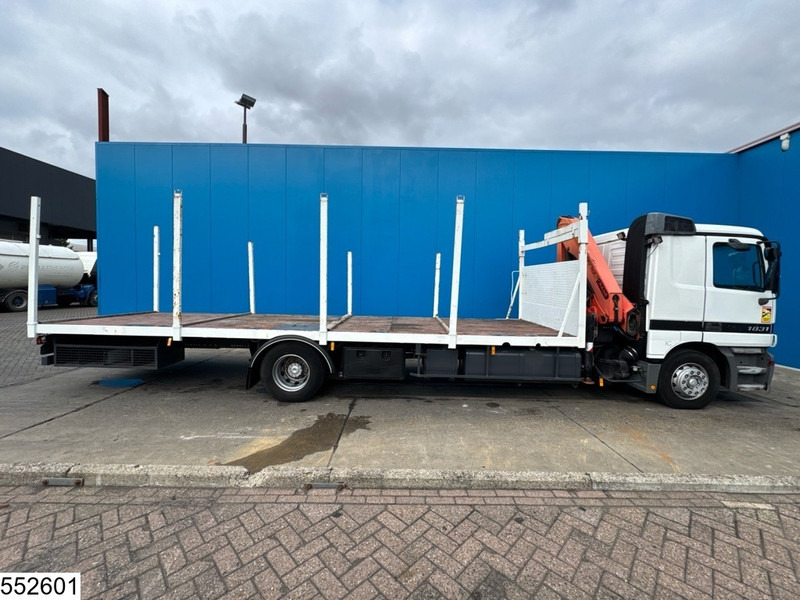 Autocarro con pianale/ Cassone fisso, Camion con gru Mercedes-Benz Actros 1831 Palfinger, Remote, Manual: foto 15 Autocarro con pianale/ Cassone fisso, Camion con gru Mercedes-Benz Actros 1831 Palfinger, Remote, Manual: foto 15