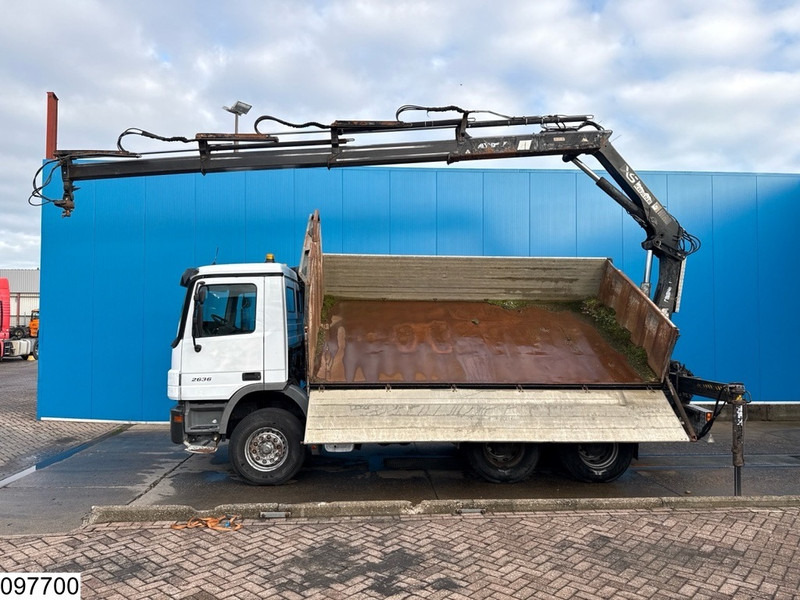 Mercedes-Benz Actros 2636 6x4, EURO 3, HIAB, Telligent 16 - Autocarro ribaltabile, Camion con gru: foto 3 Mercedes-Benz Actros 2636 6x4, EURO 3, HIAB, Telligent 16 - Autocarro ribaltabile, Camion con gru: foto 3