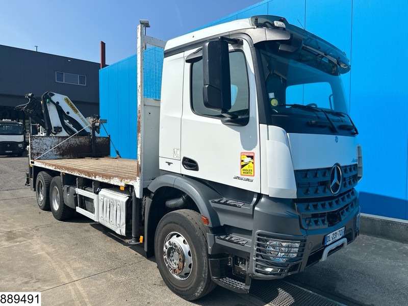 Mercedes-Benz Arocs 2636 6X4, EURO 6, Steel suspension, Palfinger - Autocarro con pianale/ Cassone fisso, Camion con gru: foto 3 Mercedes-Benz Arocs 2636 6X4, EURO 6, Steel suspension, Palfinger - Autocarro con pianale/ Cassone fisso, Camion con gru: foto 3