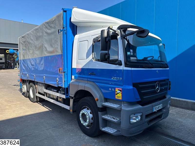 Mercedes-Benz Axor 2533 6X2, PM, Remote - Autocarro con pianale/ Cassone fisso, Camion con gru: foto 2 Mercedes-Benz Axor 2533 6X2, PM, Remote - Autocarro con pianale/ Cassone fisso, Camion con gru: foto 2