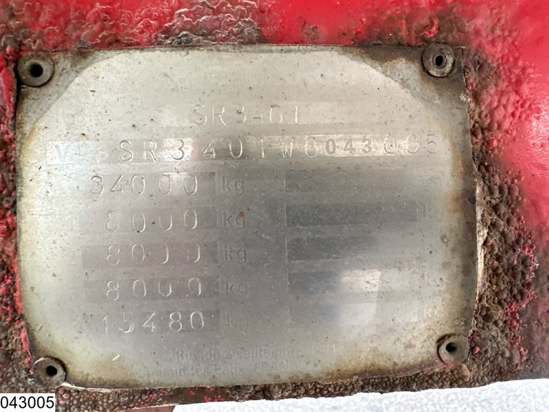 ROBINE Gas 49018 liter, LPG GPL Butane gas, 1 Comp - Semirimorchio cisterna: foto 4 ROBINE Gas 49018 liter, LPG GPL Butane gas, 1 Comp - Semirimorchio cisterna: foto 4