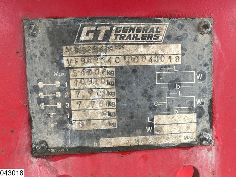 ROBINE Gas 49024 liter, LPG GPL Butane gas, 1 Comp - Semirimorchio cisterna: foto 4 ROBINE Gas 49024 liter, LPG GPL Butane gas, 1 Comp - Semirimorchio cisterna: foto 4