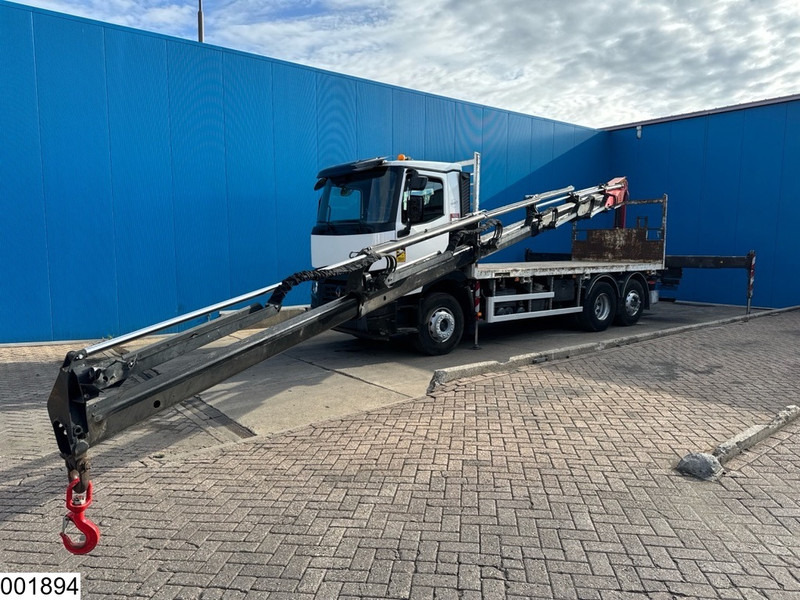 Renault C 430 6x2, EURO 6, Retarder, Palfinger, Remote, Steering - Autocarro con pianale/ Cassone fisso, Camion con gru: foto 3 Renault C 430 6x2, EURO 6, Retarder, Palfinger, Remote, Steering - Autocarro con pianale/ Cassone fisso, Camion con gru: foto 3