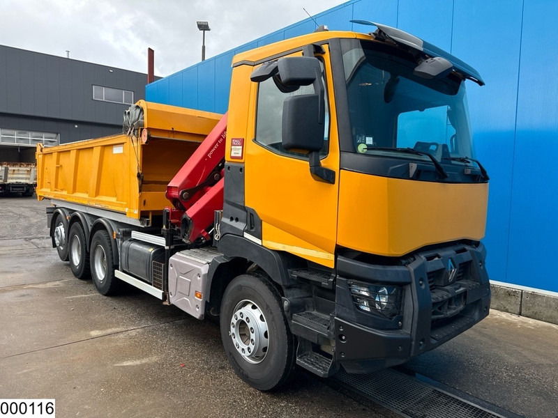 Renault C 430 8x4, EURO 6, HMF, Garnier - Autocarro ribaltabile, Camion con gru: foto 3 Renault C 430 8x4, EURO 6, HMF, Garnier - Autocarro ribaltabile, Camion con gru: foto 3