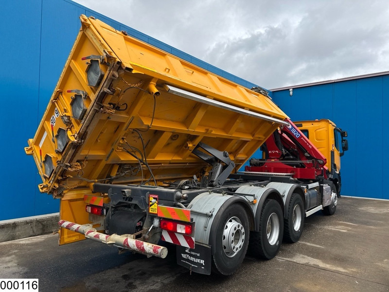 Renault C 430 8x4, EURO 6, HMF, Garnier - Autocarro ribaltabile, Camion con gru: foto 2 Renault C 430 8x4, EURO 6, HMF, Garnier - Autocarro ribaltabile, Camion con gru: foto 2