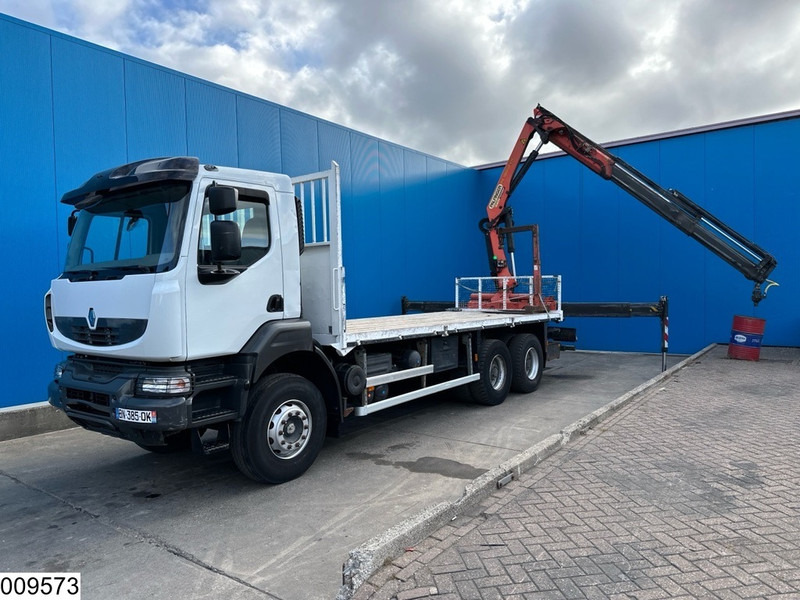 Renault Kerax 380 Dxi 6X4, EURO 6, Retarder, Palfinger, Remote - Autocarro con pianale/ Cassone fisso, Camion con gru: foto 2 Renault Kerax 380 Dxi 6X4, EURO 6, Retarder, Palfinger, Remote - Autocarro con pianale/ Cassone fisso, Camion con gru: foto 2