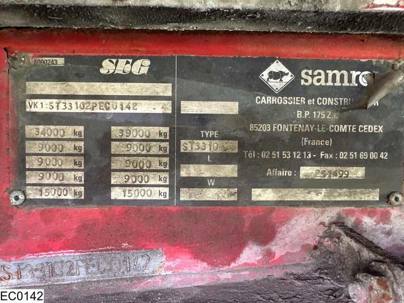 Samro Walking floor Walking floor, HYVA - Semirimorchio piano mobile: foto 4 Samro Walking floor Walking floor, HYVA - Semirimorchio piano mobile: foto 4