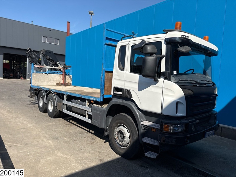 Scania P 410 6x4, EURO 6, Retarder, HIAB, Remote - Autocarro con pianale/ Cassone fisso, Camion con gru: foto 4 Scania P 410 6x4, EURO 6, Retarder, HIAB, Remote - Autocarro con pianale/ Cassone fisso, Camion con gru: foto 4