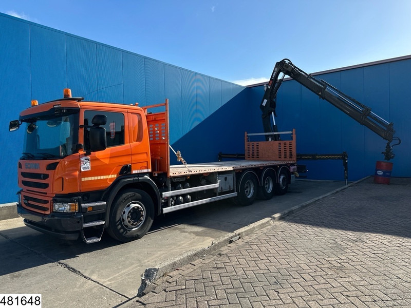 Scania P 410 8x4, EURO 6, HIAB, Remote - Autocarro con pianale/ Cassone fisso, Camion con gru: foto 2 Scania P 410 8x4, EURO 6, HIAB, Remote - Autocarro con pianale/ Cassone fisso, Camion con gru: foto 2