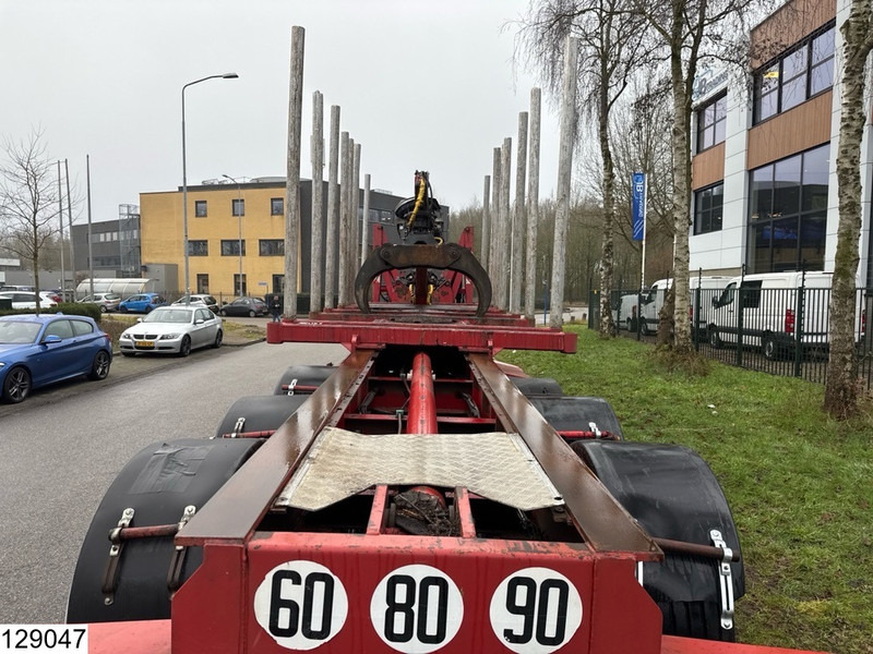 Semirimorchio trasporto legname Trax open laadbak Timber transport, Kesla 2014: foto 12