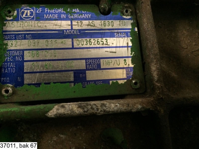 ZF 12 AS 4630 TD, Astronic, Automatic - Cambio: foto 2 ZF 12 AS 4630 TD, Astronic, Automatic - Cambio: foto 2