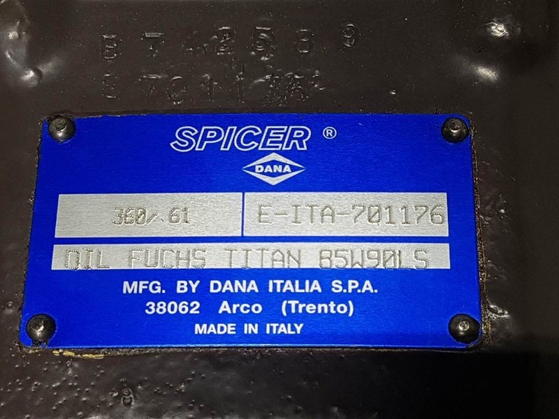 Ahlmann AZ150-4181908A-Spicer Dana 360/61-Transmission - Cambio e ricambi per Macchina da cantiere: foto 5 Ahlmann AZ150-4181908A-Spicer Dana 360/61-Transmission - Cambio e ricambi per Macchina da cantiere: foto 5