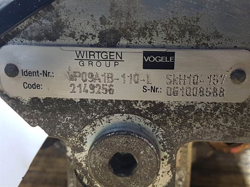 HALDEX WP09A1B-110-L - Vögele - 2149256 - Gearpump - Idraulica: foto 3 HALDEX WP09A1B-110-L - Vögele - 2149256 - Gearpump - Idraulica: foto 3