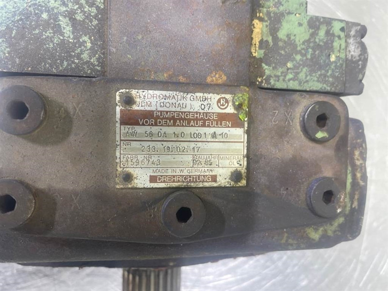 Hydromatik A4V56DA1.0L001A10-233.19.02.17-Drive pump/Rijpomp - Idraulica per Macchina da cantiere: foto 5 Hydromatik A4V56DA1.0L001A10-233.19.02.17-Drive pump/Rijpomp - Idraulica per Macchina da cantiere: foto 5