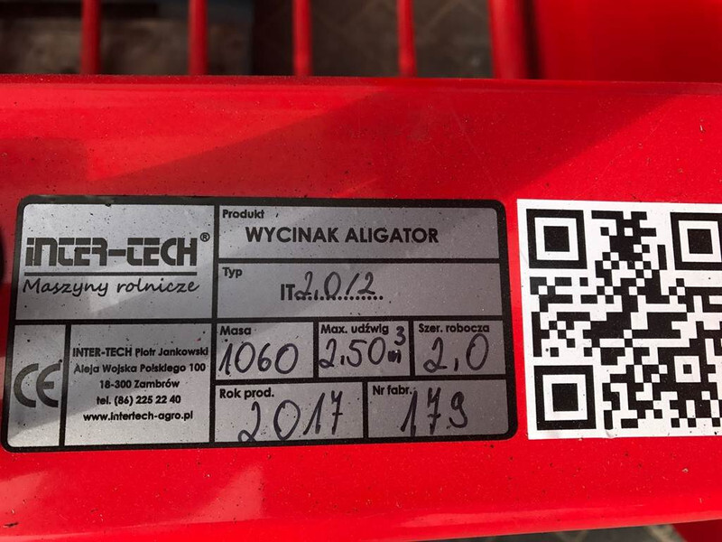 Inter-Tech agro IT2.012 - 2,00 mtr - Silage cutter/Silageschn - Attrezzatura per silaggio: foto 2 Inter-Tech agro IT2.012 - 2,00 mtr - Silage cutter/Silageschn - Attrezzatura per silaggio: foto 2