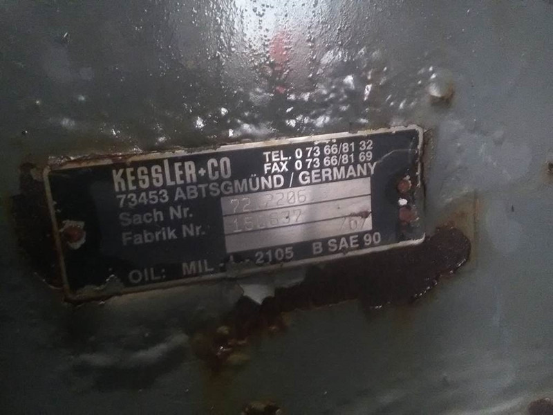 Kessler+CO 72.2206 - Axle/Achse/As - Assali e ricambi per Macchina da cantiere: foto 5 Kessler+CO 72.2206 - Axle/Achse/As - Assali e ricambi per Macchina da cantiere: foto 5