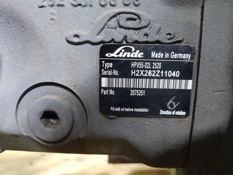Linde HPV55-02L - Vögele - 2075251 -Drive pump/Fahrpumpe - Idraulica: foto 3 Linde HPV55-02L - Vögele - 2075251 -Drive pump/Fahrpumpe - Idraulica: foto 3