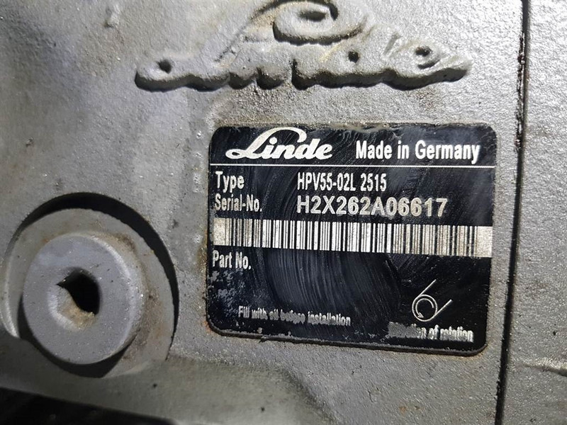 Linde HPV55-02L - Vögele - Drive pump/Fahrpumpe/Rijpomp - Idraulica: foto 3 Linde HPV55-02L - Vögele - Drive pump/Fahrpumpe/Rijpomp - Idraulica: foto 3