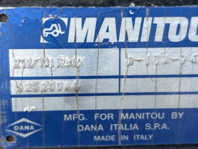 Manitou MLT-52620084-Dana Spicer 212/10112869-Axle/Achse - Assali e ricambi per Macchina da cantiere: foto 3 Manitou MLT-52620084-Dana Spicer 212/10112869-Axle/Achse - Assali e ricambi per Macchina da cantiere: foto 3