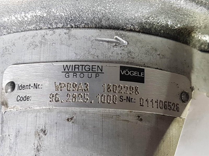 Vögele 1802298/96.2825.1000-Haldex WP09A3-Gearpump - Idraulica: foto 3 Vögele 1802298/96.2825.1000-Haldex WP09A3-Gearpump - Idraulica: foto 3