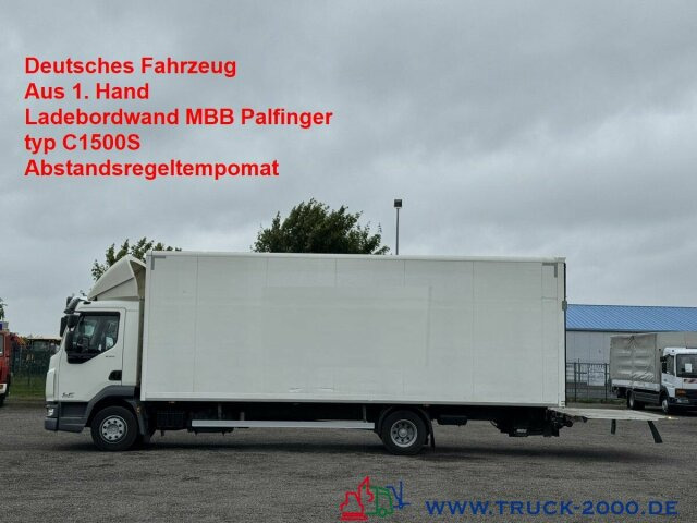 DAF LF 250 MBB Palfinger LBW 1.500 Kg ACC Tempomat - Autocarro furgonato: foto 1 DAF LF 250 MBB Palfinger LBW 1.500 Kg ACC Tempomat - Autocarro furgonato: foto 1