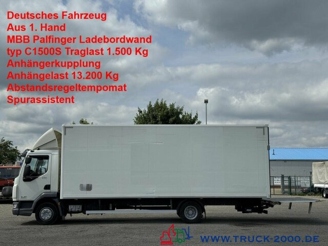 DAF LF 250 MBB Palfinger LBW 1.500 Kg AHK Tempomat - Autocarro furgonato: foto 1 DAF LF 250 MBB Palfinger LBW 1.500 Kg AHK Tempomat - Autocarro furgonato: foto 1