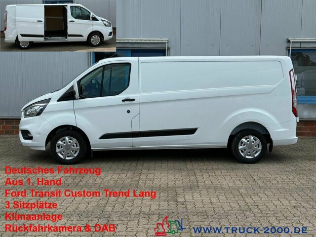 Furgoncino Ford Transit Custom Lang Trend 3Sitzer + Klima + DAB: foto 1