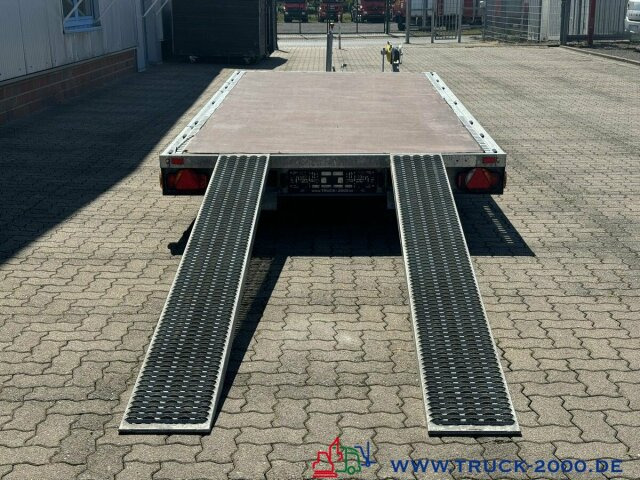Rimorchio trasporto automezzi Humbaur Imola Trailer 3000Kg+ Seilwinde 25m/7mm TÜV10/25: foto 11