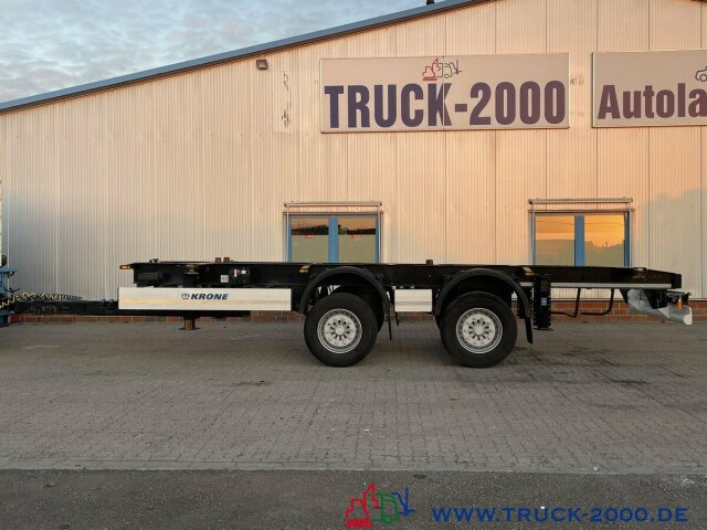 Krone ZZ18 XF0 eLE10 Box Carrier - Luft - BPW Achsen - Rimorchio portacontainer/ Caisse interchangeable: foto 1 Krone ZZ18 XF0 eLE10 Box Carrier - Luft - BPW Achsen - Rimorchio portacontainer/ Caisse interchangeable: foto 1