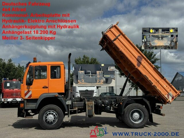 MAN LE 18.280 4x4 Winterdienst- Kommunalplatte + AHK - Autocarro ribaltabile: foto 1 MAN LE 18.280 4x4 Winterdienst- Kommunalplatte + AHK - Autocarro ribaltabile: foto 1