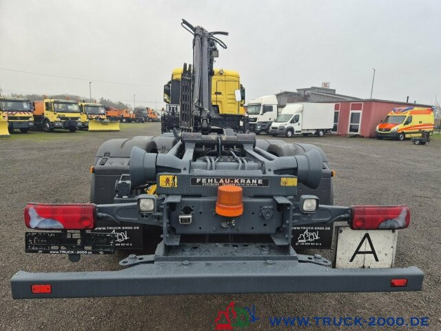 Autocarro scarrabile, Camion con gru MAN TGS 26.320 Meiller RK 2070+ Kran MKG HLK 177+FB: foto 11