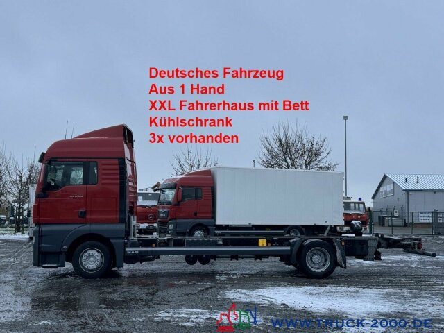 MAN TGX 18.360 BDF XL Haus Bett Standheizung 268TKM - Autocarro portacontainer/ Caisse interchangeable: foto 1 MAN TGX 18.360 BDF XL Haus Bett Standheizung 268TKM - Autocarro portacontainer/ Caisse interchangeable: foto 1