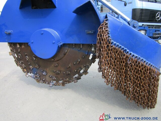 Macchina da cantiere Mercedes-Benz 1831 4x4 Menzi Muck Baum Stubben - Wurzelfräse: foto 12