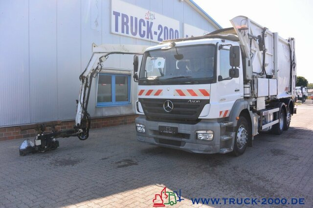 Camion immondizia per il trasporto di rifiuti Mercedes-Benz Axor 2529 Faun Überkopf Frontlader 25 m³ 1.Hand: foto 11