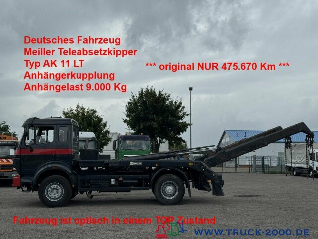 Mercedes-Benz SK 1831 Meiller Teleabsetzer AHK - NUR 475 TKM - Autocarro multibenna: foto 1 Mercedes-Benz SK 1831 Meiller Teleabsetzer AHK - NUR 475 TKM - Autocarro multibenna: foto 1