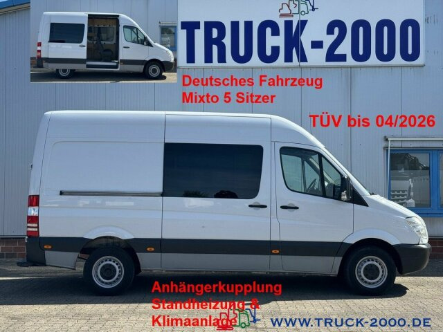 Mercedes-Benz Sprinter 213 Mixto 5 Sitzer Klima Standhzg. AHK - Furgoncino: foto 1 Mercedes-Benz Sprinter 213 Mixto 5 Sitzer Klima Standhzg. AHK - Furgoncino: foto 1