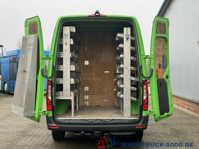 Furgone chiuso, Furgone doppia cabina Mercedes-Benz Sprinter 317 CDI Mixto 5 Sitze AHK 3.500kg Klima: foto 9