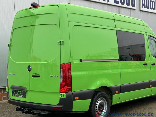Furgone chiuso, Furgone doppia cabina Mercedes-Benz Sprinter 317 CDI Mixto 5 Sitze AHK 3.500kg Klima: foto 15