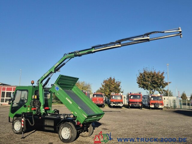 Furgone ribaltabile Multicar Ladog 4x4 Kipper mit Fassi Kran 5+6 Steuerkreis: foto 13