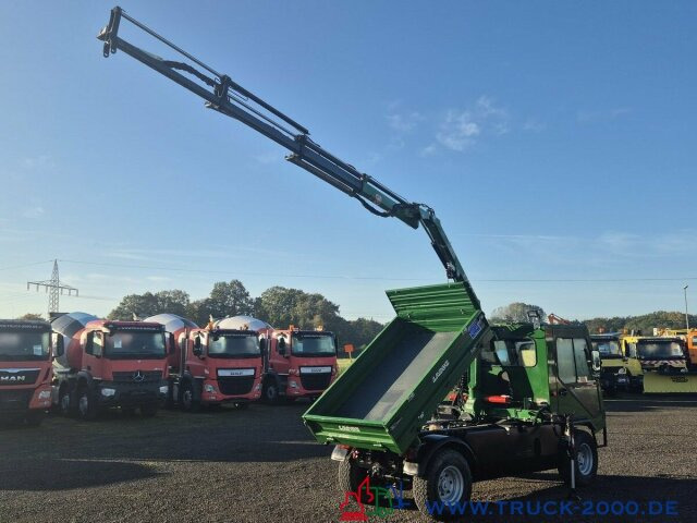 Furgone ribaltabile Multicar Ladog 4x4 Kipper mit Fassi Kran 5+6 Steuerkreis: foto 12