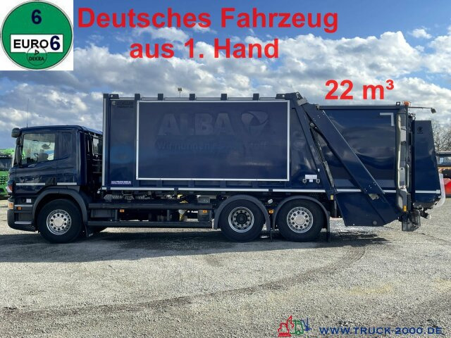Scania P320 6x2 Zöller Medium X2 + Zöller Schüttung 1.1 - Camion immondizia: foto 1 Scania P320 6x2 Zöller Medium X2 + Zöller Schüttung 1.1 - Camion immondizia: foto 1
