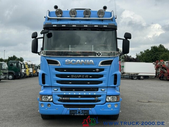 Scania R 560 V8 Kran HIAB 185K hebt bei 11m = 1.500kg - Autocarro con pianale/ Cassone fisso, Camion con gru: foto 2 Scania R 560 V8 Kran HIAB 185K hebt bei 11m = 1.500kg - Autocarro con pianale/ Cassone fisso, Camion con gru: foto 2