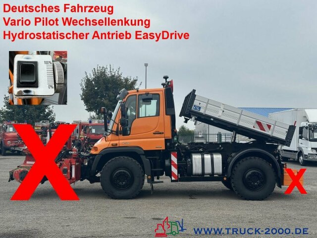 Unimog U 500 Vario Pilot Wechsellenkung EasyDrive Klima - Autocarro ribaltabile: foto 1 Unimog U 500 Vario Pilot Wechsellenkung EasyDrive Klima - Autocarro ribaltabile: foto 1