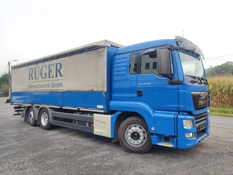 MAN TGS 26.360 Schuifzeil Euro6 - Camion centinato: foto 2 MAN TGS 26.360 Schuifzeil Euro6 - Camion centinato: foto 2