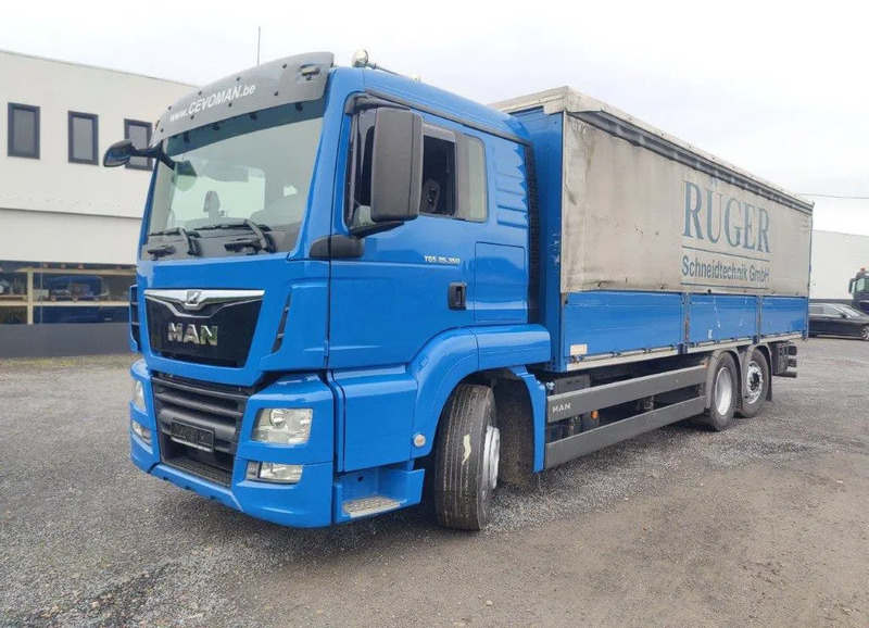 MAN TGS 26.360 Schuifzeil Euro6 - Camion centinato: foto 1 MAN TGS 26.360 Schuifzeil Euro6 - Camion centinato: foto 1