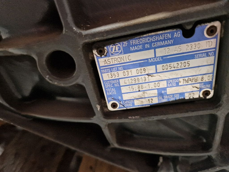 ZF ASTRONIC 12AS2330 TD - Cambio: foto 3 ZF ASTRONIC 12AS2330 TD - Cambio: foto 3