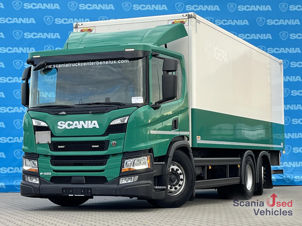 SCANIA P 320 B6x2*4NB RETARDER FULL AIR 8T 7.2x2.5x2.35M - Autocarro furgonato: foto 1 SCANIA P 320 B6x2*4NB RETARDER FULL AIR 8T 7.2x2.5x2.35M - Autocarro furgonato: foto 1