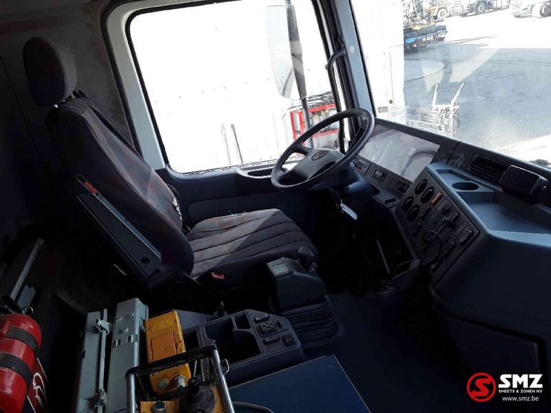 Foto d'interni 1: Autocarro con pianale/ Cassone fisso, Camion con gru Mercedes-Benz Actros 1831 Atlas Ak140.1A4+remote lames steel 165000km