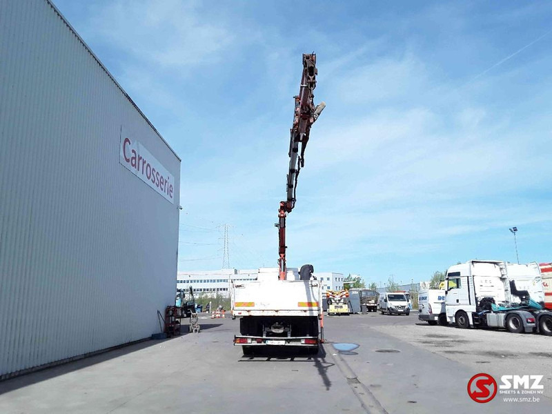 Autocarro con pianale/ Cassone fisso, Camion con gru Mercedes-Benz Actros 1831 Atlas Ak140.1A4+remote lames steel 165000km: foto 8